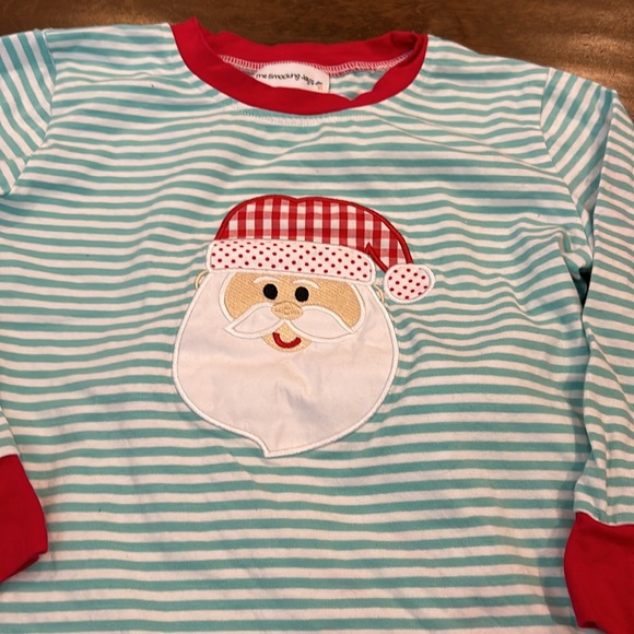 Two piece Santa set 5T/6T striped - Picture 2 of 4